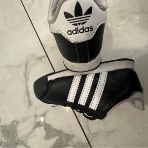 Adidas Classic Black and White Trainers